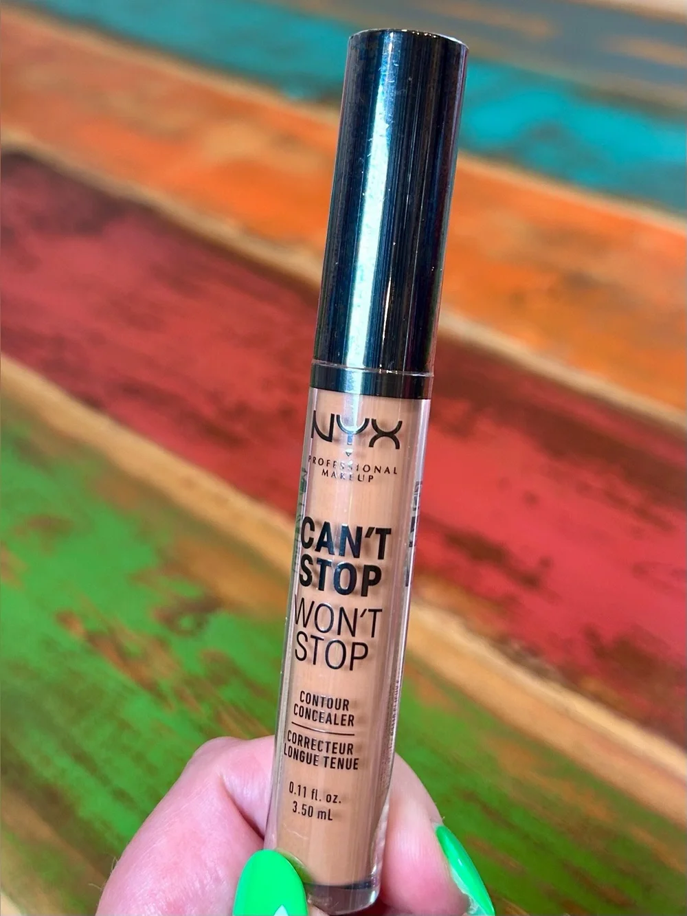 NEW NYX Can't Stop Won't Stop Contour Concealer Warm Caramel